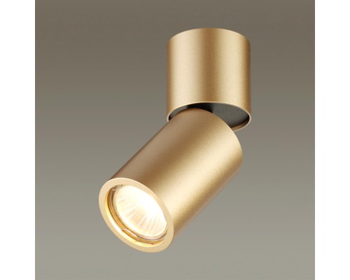 Настенно-потолочный светильник Odeon Light 3895/1C Duetta золотистый GU10 50 Вт