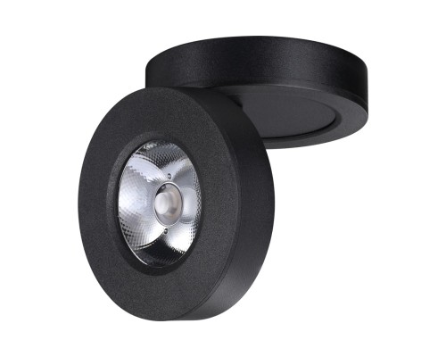 359412 OVER NT24 000 черный Светильник накладной/встраиваемый IP20 LED 5W 220V 4000K 240Лм GRODA