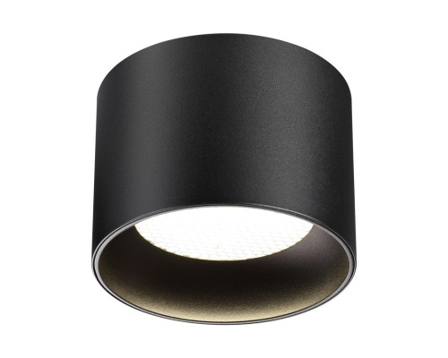 371010 OVER NT25 000 черный Светильник накладной IP20 GX53 12W 220-240V GEMINI