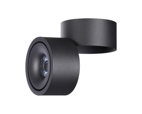 358773 OVER NT21 153 черный Светильник накладной светодиодный IP20 LED 15W 4000K 1300Лм 100-265V GRODA