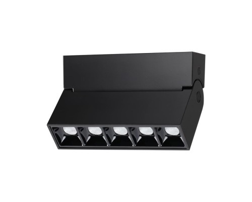 Светильник накладной Novotech 358323 Eos черный LED 13 Вт 4000K