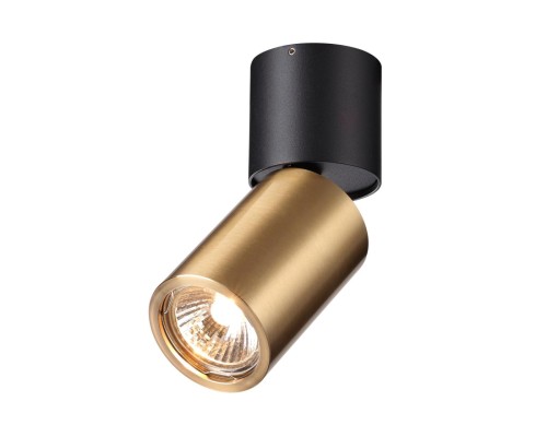 4280/1С HIGHTECH ODL22 211 черный с античной бронзой Потолочный светильник IP20 GU10 50W DUETTA