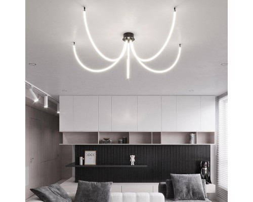 359145 KONST NT23 191 черный База для накладного монтажа светильников 359128-359133 IP20 70-200W 170-265V RAMO