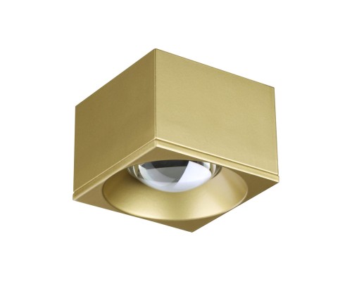 358670 OVER NT21 146 золото Светильник накладной светодиодный IP20 LED 4000К 12W 220V PATERA