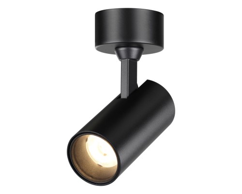 359228 OVER NT23 220 черный Светильник накладной светодиодный IP20 LED 15W 220V 1440Лм 3000К SELENE