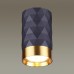 4287/1C HIGHTECH ODL22 213 черный/золотистый/металл Потолочный светильник IP20 LED GU10 max 10W AD ASTRUM