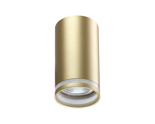 370890 OVER NT22 169 матовое золото Светильник накладной IP20 GU10 9W 220V ULAR