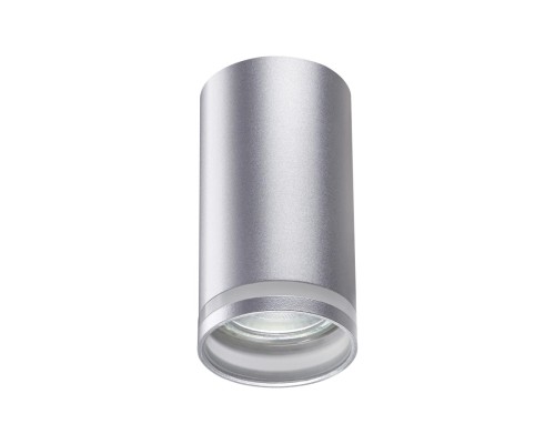 370891 OVER NT22 169 серебро Светильник накладной IP20 GU10 9W 220V ULAR