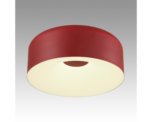 7691/40L AVRA LED SN 16 Светильник металл/акрил/белый/красный LED 40Вт 4000K D360 IP20 CONFY