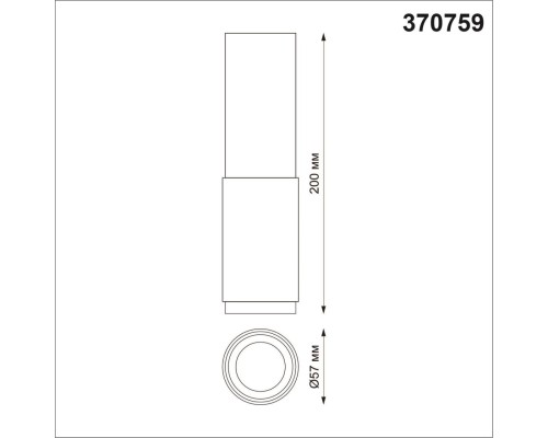 370759 OVER NT21 162 золото Светильник накладной IP20 GU10 50W 220V MAIS