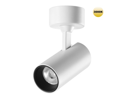 359229 OVER NT23 220 белый Светильник накладной светодиодный IP20 LED 15W 220V 1440Лм 3000К SELENE