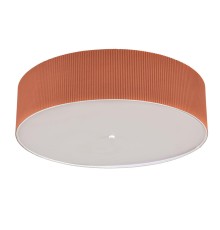 8329/5 MODERNI LN26 184 кирпичный/белый, металл/текстиль/пластик Потолочный светильник E27 LED 5*10W 220V GOFERA