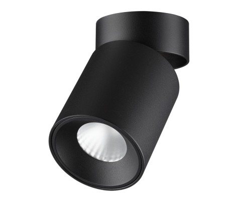 7132/7CL HIGHTECH ODL26 Потолочный светильник черный/металл IP20 LED 7W 75Лм 3000K 36° 220-240V TURNO