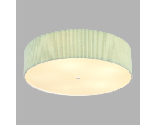 8326/5 MODERNI LN26 184 зеленый/белый, металл/текстиль/пластик Потолочный светильник E27 LED 5*10W 220V GOFERA