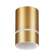 370734 OVER NT21 156 золото Светильник накладной IP20 GU10 9W 235V ELINA