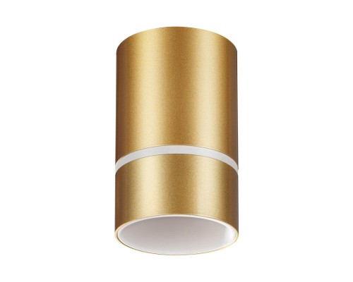 370734 OVER NT21 156 золото Светильник накладной IP20 GU10 9W 235V ELINA