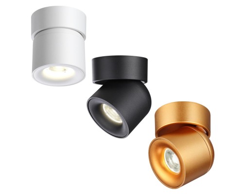 358808 OVER NT21 150 белый Светильник накладной светодиодный IP20 LED 10W 850Лм 4000K 220V GESSO