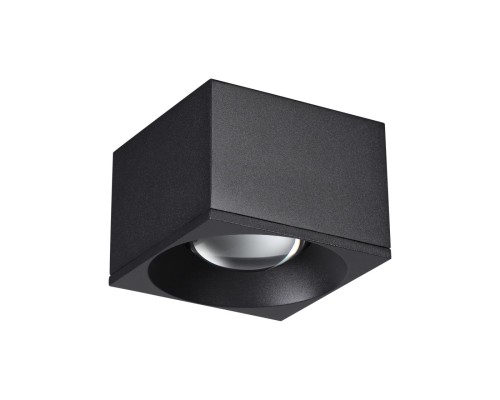 358654 OVER NT21 146 черный Светильник накладной светодиодный IP20 LED 4000К 12W 220V PATERA