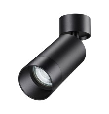 370869 OVER NT22 168 черный Светильник накладной IP20 GU10 9W 220V SLIM