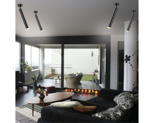 Накладной светодиодный светильник Novotech 357887 Modo черный LED 10 Вт 3000K