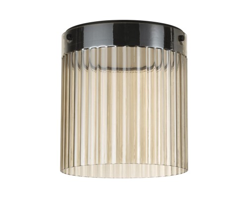 5047/20LC L-VISION ODL24 303 черный/светл.янтарный/металл/стекло Потолочный светильник LED 20W 4000К 2238Лм PILLARI