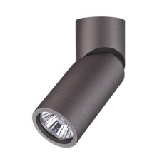 Светильник накладной Novotech 370590 Elite серебристый черный GU10 50 Вт