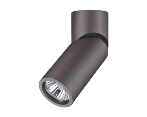 Светильник накладной Novotech 370590 Elite серебристый черный GU10 50 Вт