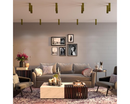 370759 OVER NT21 162 золото Светильник накладной IP20 GU10 50W 220V MAIS