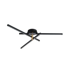 6547/56CL LEDIO LN26 274 чёрный, золотой Потолочный светильник LED 56W 4000K 2160Лм 220V PARKER