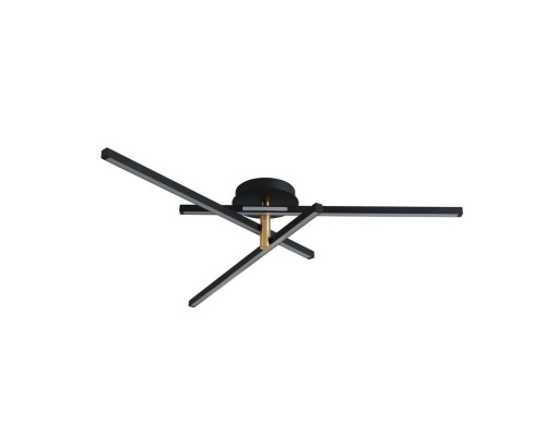 6547/56CL LEDIO LN26 274 чёрный, золотой Потолочный светильник LED 56W 4000K 2160Лм 220V PARKER