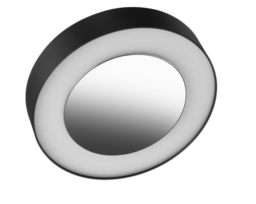 359277 OVER NT23 192 черный Светильник накладной светодиодный IP20 LED 18W 85-265V 1350Лм 3000К MIRROR