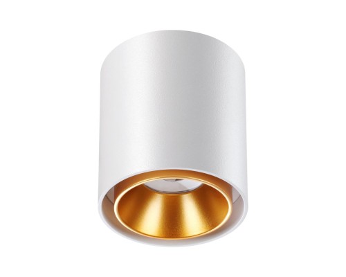 358486 OVER NT20 154 белый/золото Светильник накладной IP20 LED 4000K 10W 220V RECTE