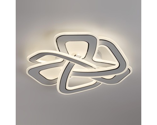 8015/160CL LEDIO LN25 белый, хром/белый металл/акрилл Потолочный светильник LED 160W 220V 3000-6000K JAZZ