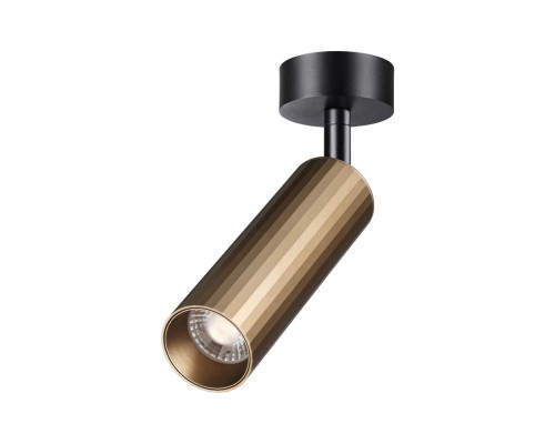 358987 OVER NT22 бронза светлая/черный Светильник светодиодный накладной IP20 LED 4000K 15W 220V ALBA
