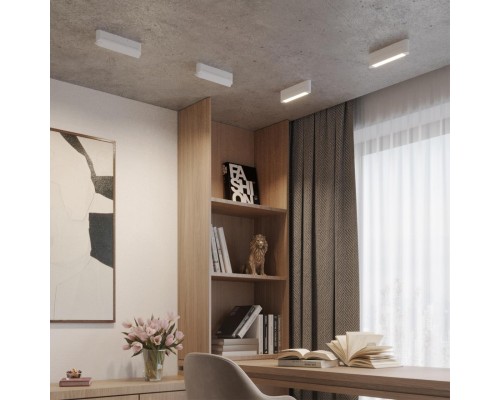 359801 OVER NT25 400 белый Светильник накладной с перекл. цв. температуры IP20 LED 12W 180-265V 2700К/3200К/4000К ITER