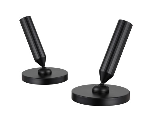 359279 OVER NT23 192 черный Светильник накладной светодиодный IP20 LED 18W 85-265V 1350Лм 3000К MIRROR