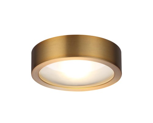 4342/7CL HIGHTECH ODL22 119 античная бронза/металл Потолочный светильник IP20 COB LED 7W 406Лм 3000K IP20 REUS