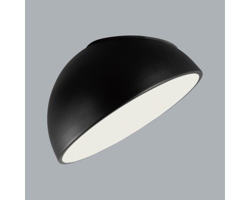 7658/35L MITRA LED SN 50 Светильник пластик/белый/черный LED 35Вт 4000K D300 IP20 PLUTO BLACK