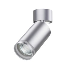 370887 OVER NT22 169 серебро Светильник накладной IP20 GU10 9W 220V ULAR