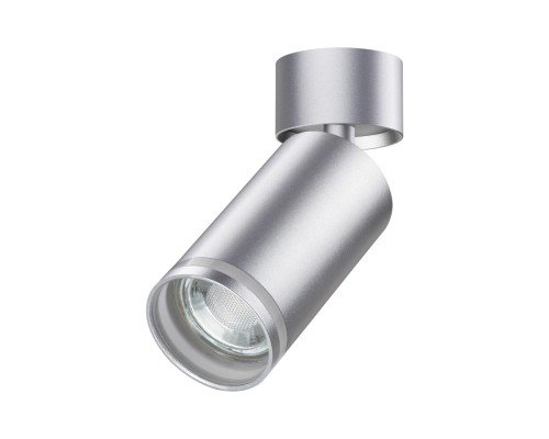 370887 OVER NT22 169 серебро Светильник накладной IP20 GU10 9W 220V ULAR