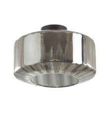 4746/1C PENDANT ODL21 409 дымчатый/черный Светильник потолочный E27 1*60W BINGA