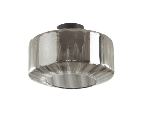 4746/1C PENDANT ODL21 409 дымчатый/черный Светильник потолочный E27 1*60W BINGA