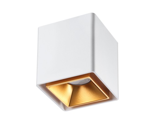 358488 OVER NT20 154 белый/золото Светильник накладной IP20 LED 4000K 10W 220V RECTE