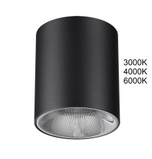 7138/12CL HIGHTECH ODL26 Потолочный светильник черный/металл IP20 LED 12W 960Лм 3000K/4000K/6000K  36° 220-240V BRIM