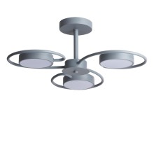 5658/36CL LEDIO LN23 279 серый Люстра потолочная LED 36W 3000-6000K 1840Лм 220V EVIN