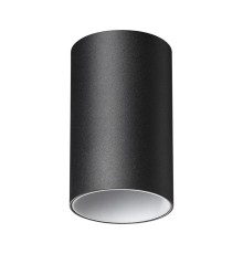 370725 OVER NT21 157 черный Светильник накладной IP20 GU10 9W 235V ELINA