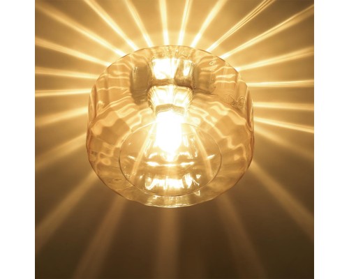 4747/1C PENDANT ODL21 267 янтарный/бронзовый Светильник потолочный E27 1*60W BINGA