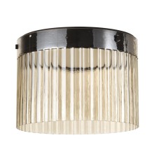 5047/24LC L-VISION ODL24 000 черный/светл.янтарный/металл/стекло Потолочный светильник LED 24W 4000К 2715Лм PILLARI