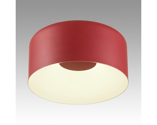 7691/26L AVRA LED SN 16 Светильник металл/акрил/белый/красный LED 26Вт 4000K D260 IP20 CONFY