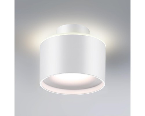 358970 OVER NT22 белый Светильник накладной с переключ. цв. температуры IP20 LED 3000К\4000К\6000К 12W вниз + 3W вверх 110-265V GIRO